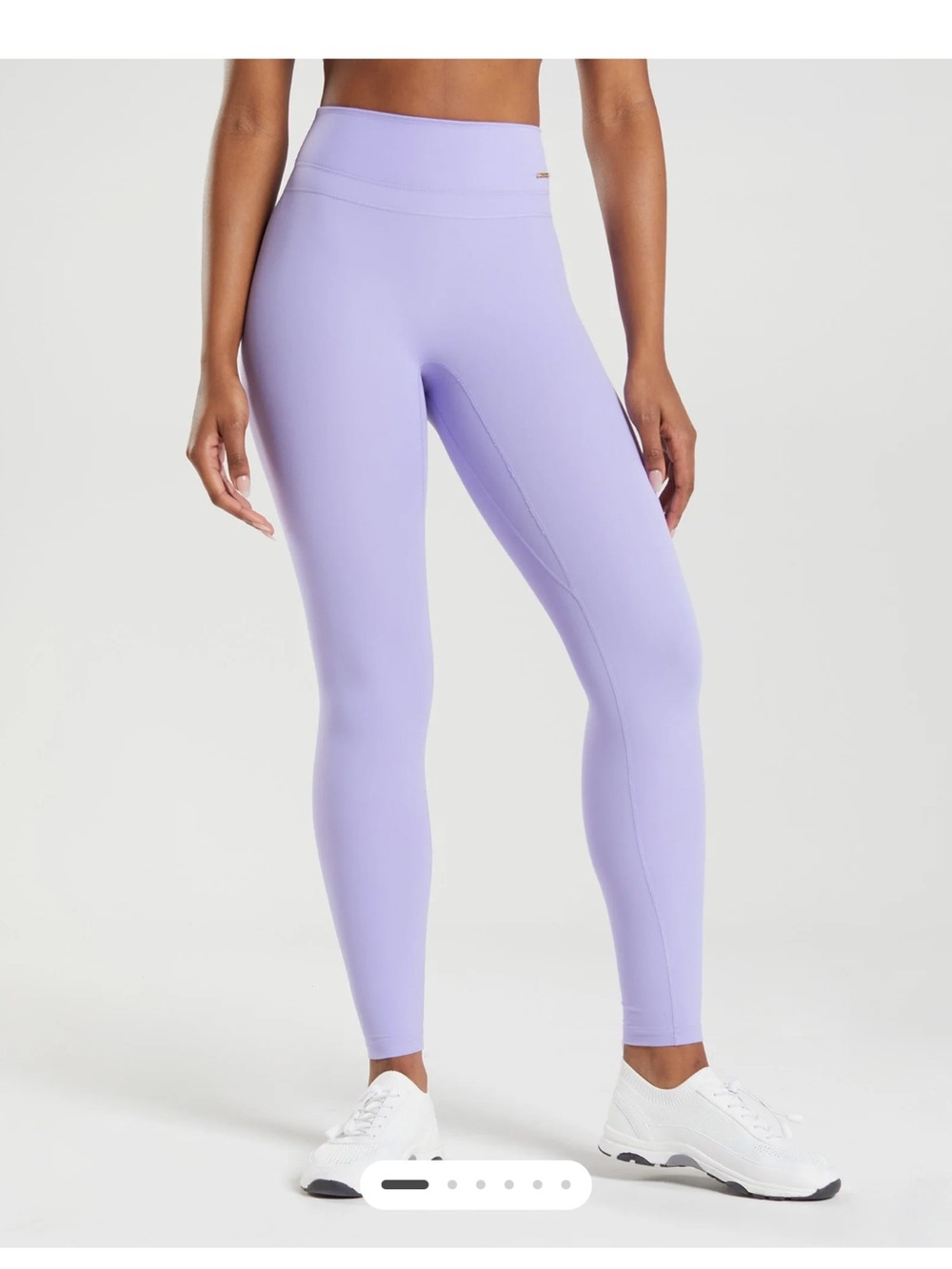 Gymshark Lavender High-Rise Performance Leggings